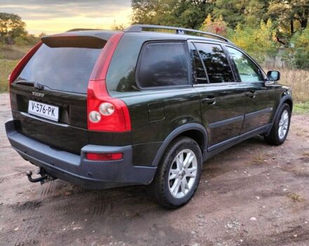 Зеленый Вольво ХС90, объемом двигателя 2.4 л и пробегом 400 тыс. км за 6200 $, фото 1 на Automoto.ua