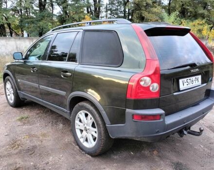 Зеленый Вольво ХС90, объемом двигателя 2.4 л и пробегом 400 тыс. км за 6200 $, фото 3 на Automoto.ua