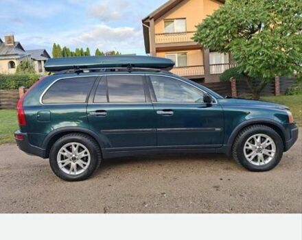 Зеленый Вольво ХС90, объемом двигателя 2.4 л и пробегом 400 тыс. км за 5600 $, фото 2 на Automoto.ua