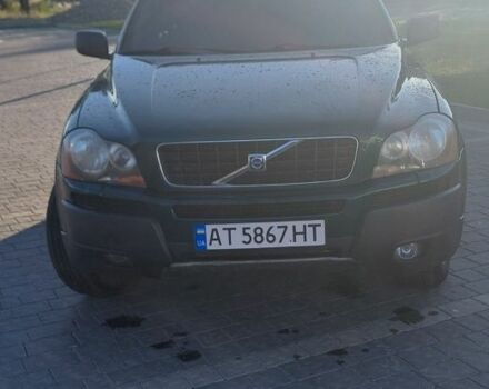 Зеленый Вольво ХС90, объемом двигателя 2.4 л и пробегом 420 тыс. км за 3950 $, фото 1 на Automoto.ua