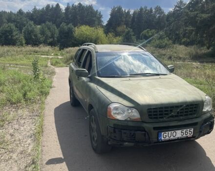 Зеленый Вольво ХС90, объемом двигателя 2.4 л и пробегом 574 тыс. км за 3600 $, фото 1 на Automoto.ua