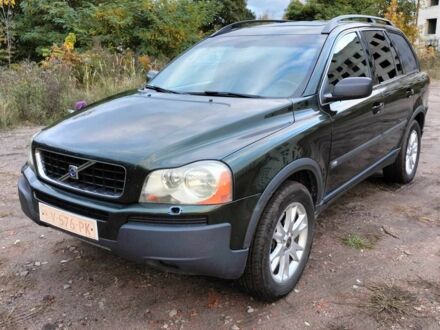 Зеленый Вольво ХС90, объемом двигателя 2.4 л и пробегом 400 тыс. км за 6200 $, фото 1 на Automoto.ua