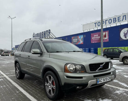 Зеленый Вольво ХС90, объемом двигателя 2.4 л и пробегом 300 тыс. км за 11500 $, фото 1 на Automoto.ua