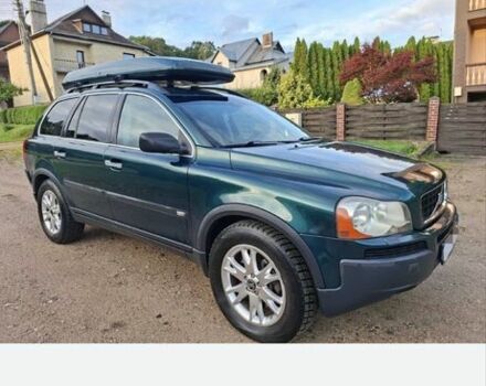 Зеленый Вольво ХС90, объемом двигателя 2.4 л и пробегом 400 тыс. км за 5600 $, фото 1 на Automoto.ua