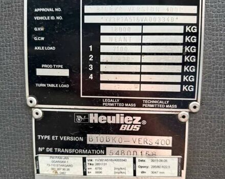 Белый Вольво B10B, объемом двигателя 9.6 л и пробегом 100 тыс. км за 13500 $, фото 14 на Automoto.ua
