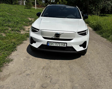 Білий Вольво C40 Recharge, об'ємом двигуна 0 л та пробігом 49 тис. км за 27700 $, фото 1 на Automoto.ua