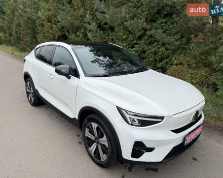 Білий Вольво C40 Recharge, об'ємом двигуна 0 л та пробігом 24 тис. км за 27600 $, фото 2 на Automoto.ua