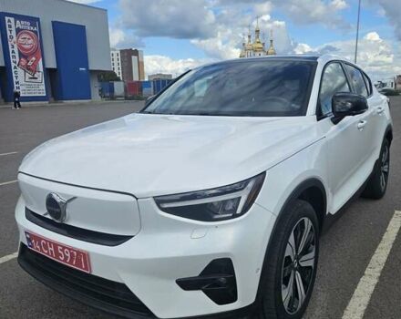 Белый Вольво C40 Recharge, объемом двигателя 0 л и пробегом 100 тыс. км за 27000 $, фото 1 на Automoto.ua