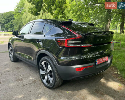 Черный Вольво C40 Recharge, объемом двигателя 0 л и пробегом 47 тыс. км за 30700 $, фото 4 на Automoto.ua
