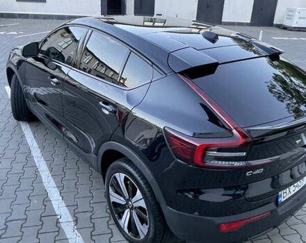 Черный Вольво C40 Recharge, объемом двигателя 0 л и пробегом 100 тыс. км за 33700 $, фото 10 на Automoto.ua