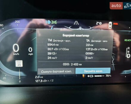 Вольво C40 Recharge, объемом двигателя 0 л и пробегом 1 тыс. км за 30700 $, фото 14 на Automoto.ua