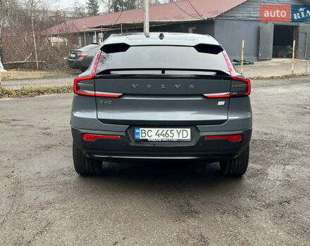 Серый Вольво C40 Recharge, объемом двигателя 0 л и пробегом 12 тыс. км за 29500 $, фото 7 на Automoto.ua