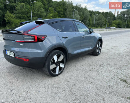 Серый Вольво C40 Recharge, объемом двигателя 0 л и пробегом 41 тыс. км за 31900 $, фото 5 на Automoto.ua