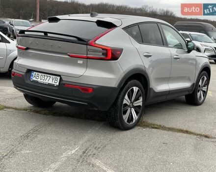 Серый Вольво C40 Recharge, объемом двигателя 0 л и пробегом 11 тыс. км за 26200 $, фото 7 на Automoto.ua