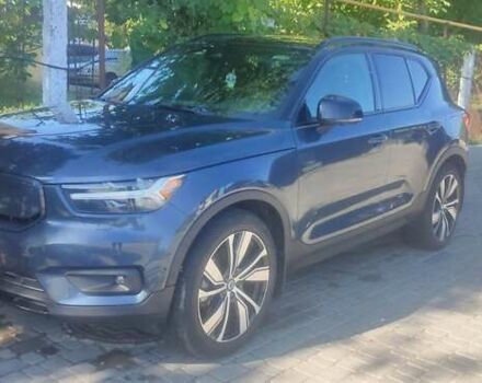 Синій Вольво C40 Recharge, об'ємом двигуна 0 л та пробігом 78 тис. км за 27500 $, фото 6 на Automoto.ua