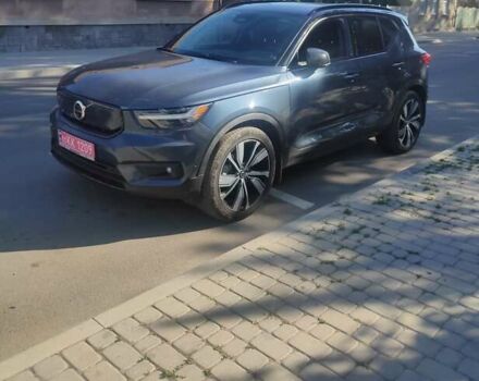 Синій Вольво C40 Recharge, об'ємом двигуна 0 л та пробігом 78 тис. км за 27500 $, фото 1 на Automoto.ua