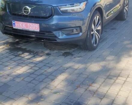 Синій Вольво C40 Recharge, об'ємом двигуна 0 л та пробігом 78 тис. км за 27500 $, фото 10 на Automoto.ua