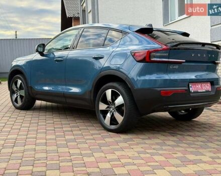 Синий Вольво C40 Recharge, объемом двигателя 0 л и пробегом 43 тыс. км за 28333 $, фото 1 на Automoto.ua