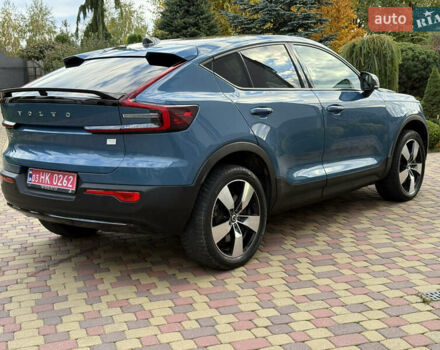 Синій Вольво C40 Recharge, об'ємом двигуна 0 л та пробігом 43 тис. км за 29700 $, фото 3 на Automoto.ua