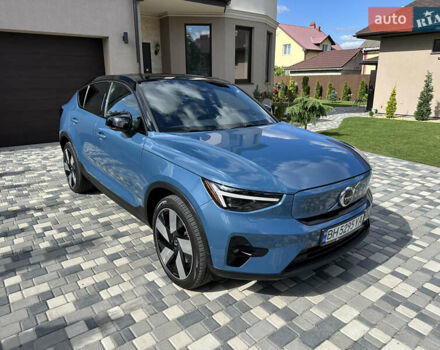 Синий Вольво C40 Recharge, объемом двигателя 0 л и пробегом 25 тыс. км за 32800 $, фото 1 на Automoto.ua