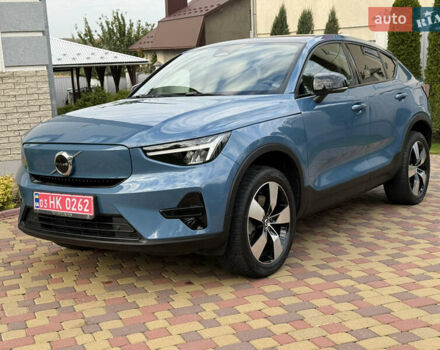 Синій Вольво C40 Recharge, об'ємом двигуна 0 л та пробігом 43 тис. км за 29700 $, фото 1 на Automoto.ua