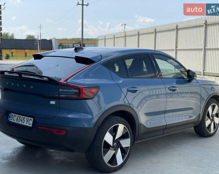 Синий Вольво C40 Recharge, объемом двигателя 0 л и пробегом 24 тыс. км за 29500 $, фото 9 на Automoto.ua
