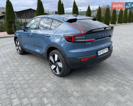 Вольво C40 Recharge 2022 у Вінниці на Automoto.ua Синій Вольво C40 Recharge, об'ємом двигуна 0 л та пробігом 3 тис. км за 29800 $, фото 5 на Automoto.ua
