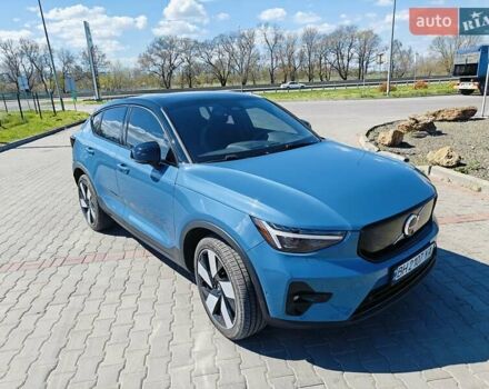 Синий Вольво C40 Recharge, объемом двигателя 0 л и пробегом 18 тыс. км за 31900 $, фото 1 на Automoto.ua