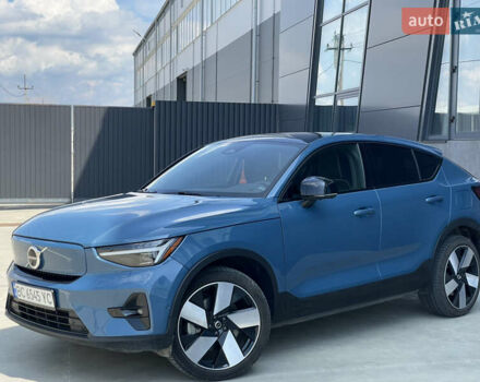 Синий Вольво C40 Recharge, объемом двигателя 0 л и пробегом 24 тыс. км за 29500 $, фото 1 на Automoto.ua