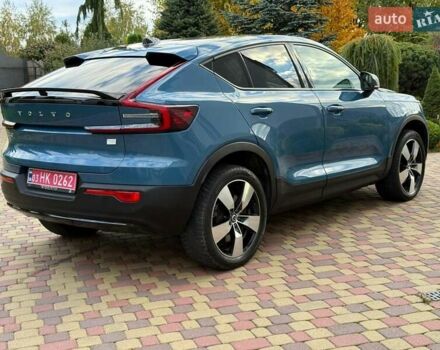 Синий Вольво C40 Recharge, объемом двигателя 0 л и пробегом 43 тыс. км за 28333 $, фото 7 на Automoto.ua