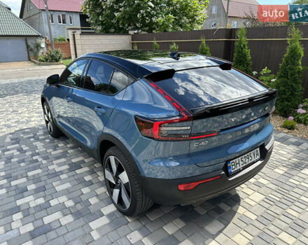 Синій Вольво C40 Recharge, об'ємом двигуна 0 л та пробігом 25 тис. км за 32800 $, фото 4 на Automoto.ua