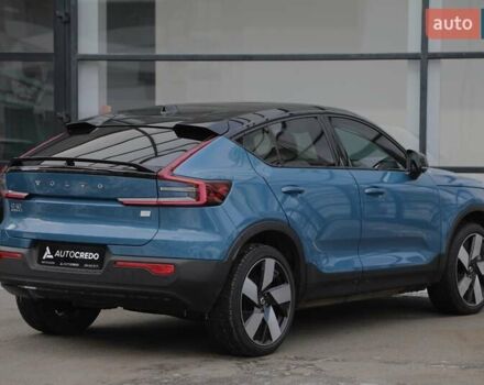 Синий Вольво C40 Recharge, объемом двигателя 0 л и пробегом 29 тыс. км за 33000 $, фото 3 на Automoto.ua