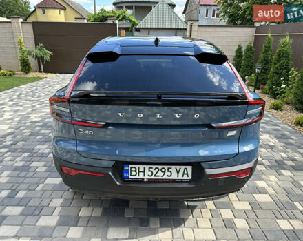 Синий Вольво C40 Recharge, объемом двигателя 0 л и пробегом 25 тыс. км за 32800 $, фото 3 на Automoto.ua