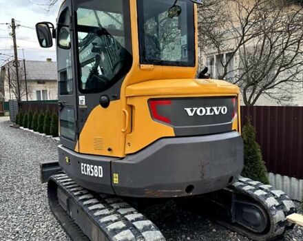 Желтый Вольво ECR 58D, объемом двигателя 0 л и пробегом 4 тыс. км за 42500 $, фото 1 на Automoto.ua