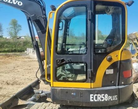 Желтый Вольво ECR 58D, объемом двигателя 4.7 л и пробегом 50 тыс. км за 36430 $, фото 1 на Automoto.ua