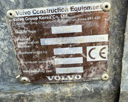 Вольво ECR 88D, об'ємом двигуна 0 л та пробігом 0 тис. км за 34829 $, фото 3 на Automoto.ua