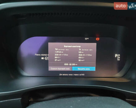 Білий Вольво XC40 Recharge, об'ємом двигуна 0 л та пробігом 82 тис. км за 28500 $, фото 39 на Automoto.ua