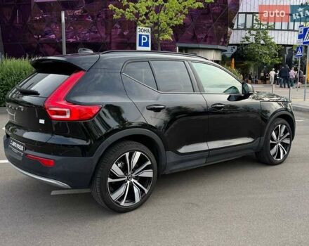 Черный Вольво XC40 Recharge, объемом двигателя 0 л и пробегом 17 тыс. км за 28490 $, фото 6 на Automoto.ua