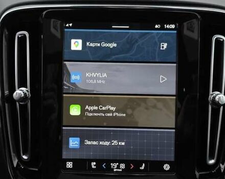 Чорний Вольво XC40 Recharge, об'ємом двигуна 0 л та пробігом 138 тис. км за 28800 $, фото 120 на Automoto.ua