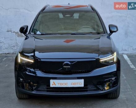 Черный Вольво XC40 Recharge, объемом двигателя 0 л и пробегом 36 тыс. км за 34990 $, фото 3 на Automoto.ua