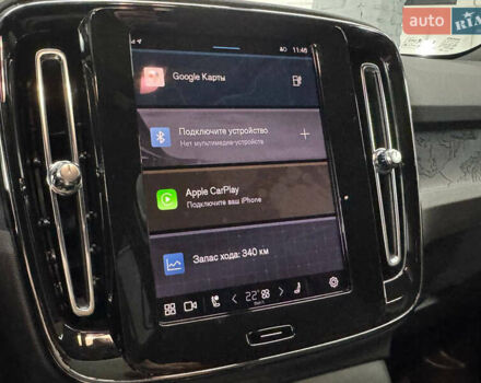 Чорний Вольво XC40 Recharge, об'ємом двигуна 0 л та пробігом 1 тис. км за 30750 $, фото 36 на Automoto.ua