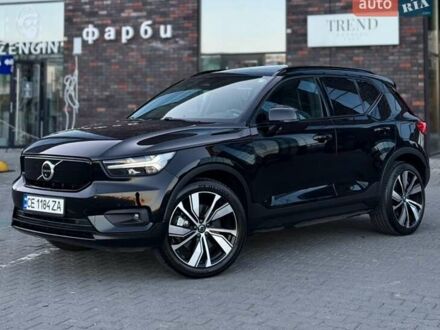 Вольво XC40 Recharge 2021 у Чернівцях на Automoto.ua Чорний Вольво XC40 Recharge, об'ємом двигуна 0 л та пробігом 38 тис. км за 24800 $, фото 1 на Automoto.ua