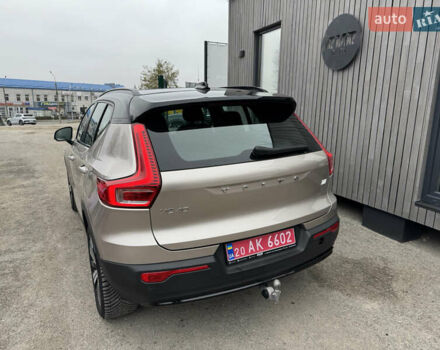 Серый Вольво XC40 Recharge, объемом двигателя 0 л и пробегом 193 тыс. км за 24500 $, фото 8 на Automoto.ua