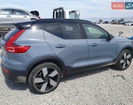 Серый Вольво XC40 Recharge, объемом двигателя 0 л и пробегом 48 тыс. км за 11250 $, фото 3 на Automoto.ua