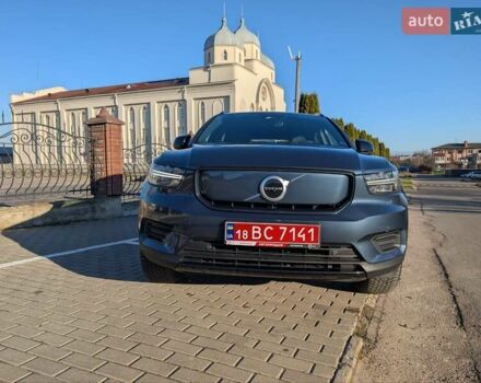 Синий Вольво XC40 Recharge, объемом двигателя 0 л и пробегом 21 тыс. км за 27200 $, фото 21 на Automoto.ua