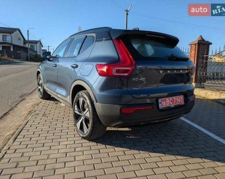 Синий Вольво XC40 Recharge, объемом двигателя 0 л и пробегом 21 тыс. км за 27200 $, фото 13 на Automoto.ua