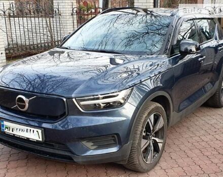 Синій Вольво XC40 Recharge, об'ємом двигуна 0 л та пробігом 10 тис. км за 41900 $, фото 1 на Automoto.ua