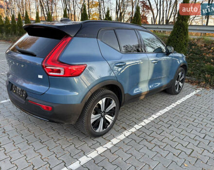 Синий Вольво XC40 Recharge, объемом двигателя 0 л и пробегом 158 тыс. км за 23400 $, фото 3 на Automoto.ua