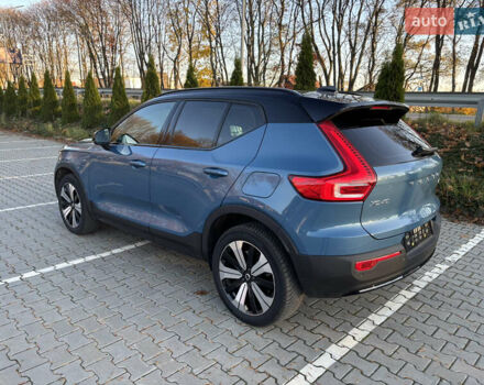 Синий Вольво XC40 Recharge, объемом двигателя 0 л и пробегом 158 тыс. км за 23400 $, фото 2 на Automoto.ua