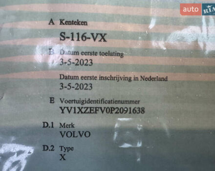 Синий Вольво XC40 Recharge, объемом двигателя 0 л и пробегом 23 тыс. км за 25300 $, фото 9 на Automoto.ua